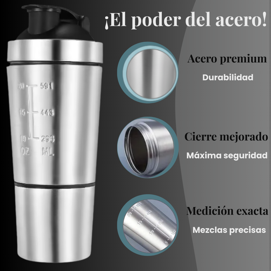 Shakezer® Mezcladora de Acero Inoxidable sin Olores