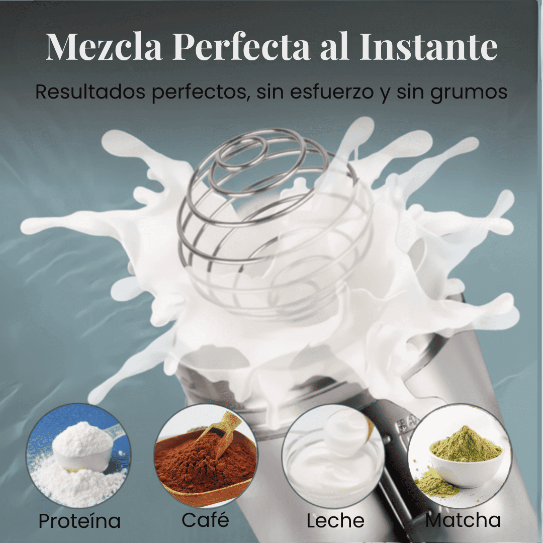 Shakezer® Mezcladora de Acero Inoxidable sin Olores
